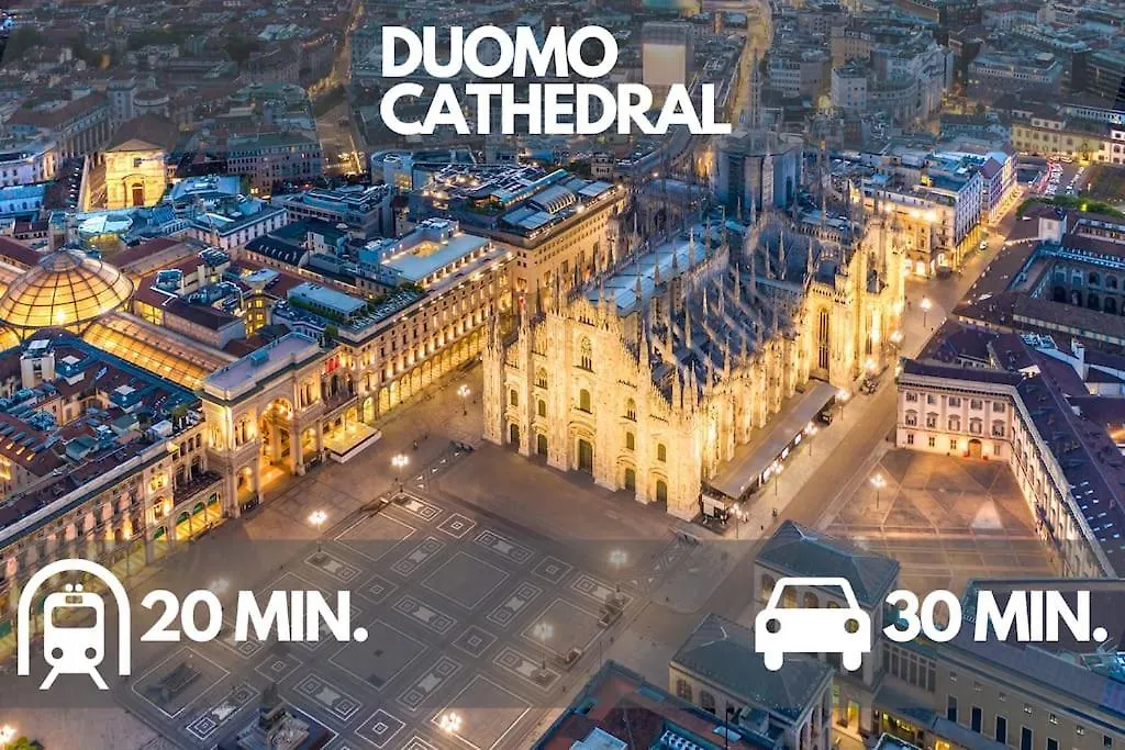 10 Min To Rho Fiera-Sansiro - Wifi - Ac - Netflix Apartment Milan