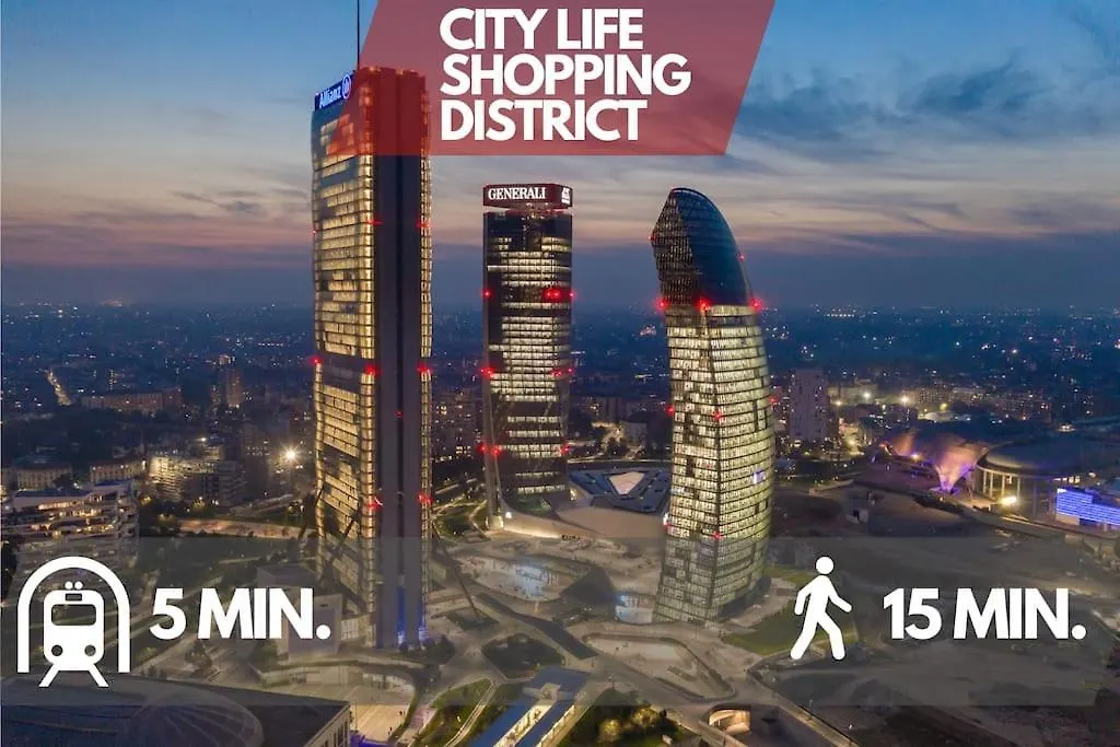 10 Min To Rho Fiera-Sansiro - Wifi - Ac - Netflix Apartment Milan Italy